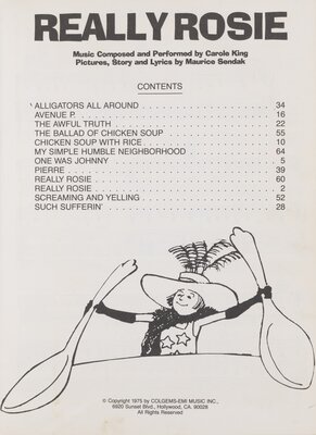 Really Rosie Contents