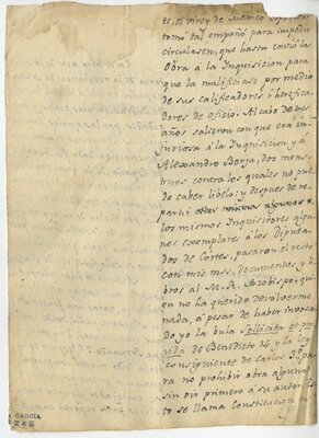 "Idea de la constitución dada a las Américas por los reyes de España antes de la invasión del antiguo despotismo", página 4