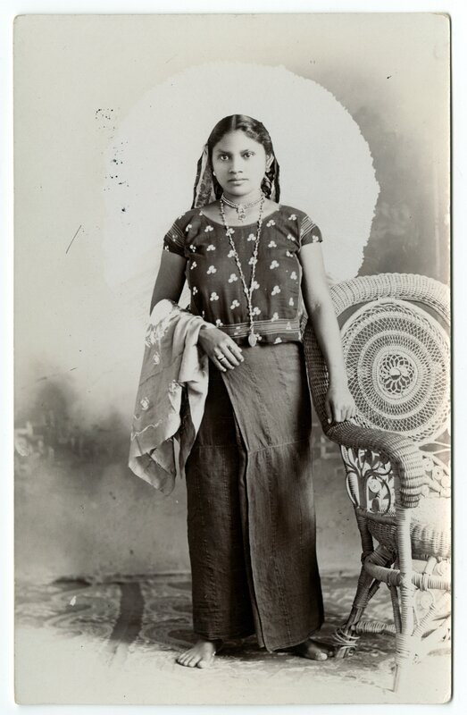 Portrait of a woman from Tehuantepec